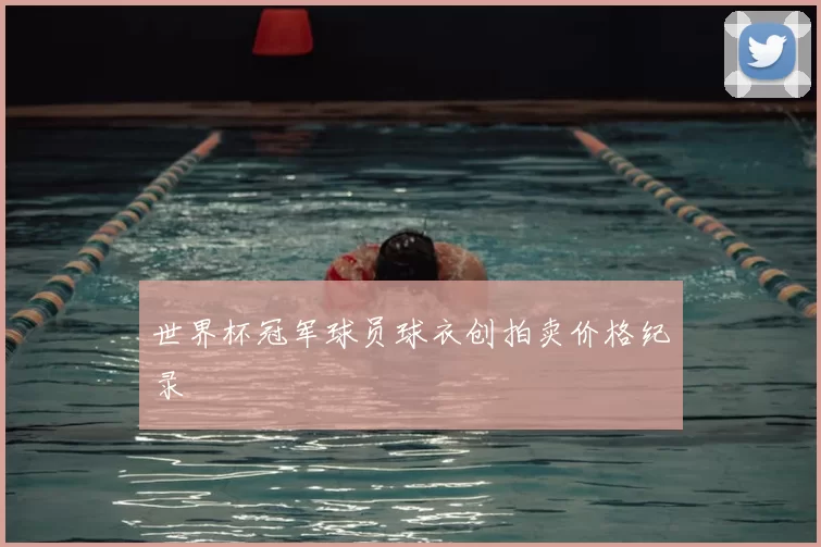 世界杯冠军球员球衣创拍卖价格纪录