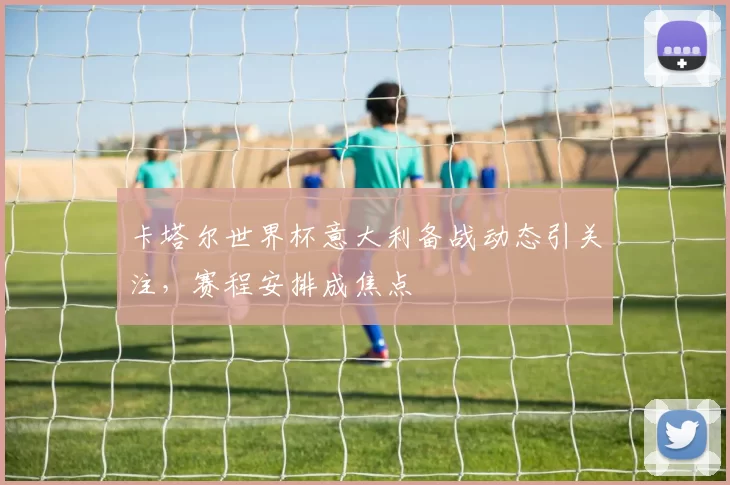 卡塔尔世界杯意大利备战动态引关注,赛程安排成焦点